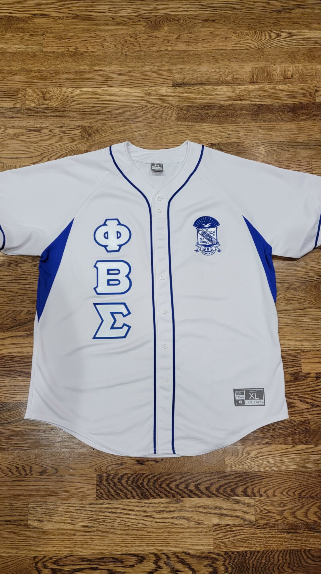 Phi Beta Sigma - Baseball Jersey - Pinstripes Sigma