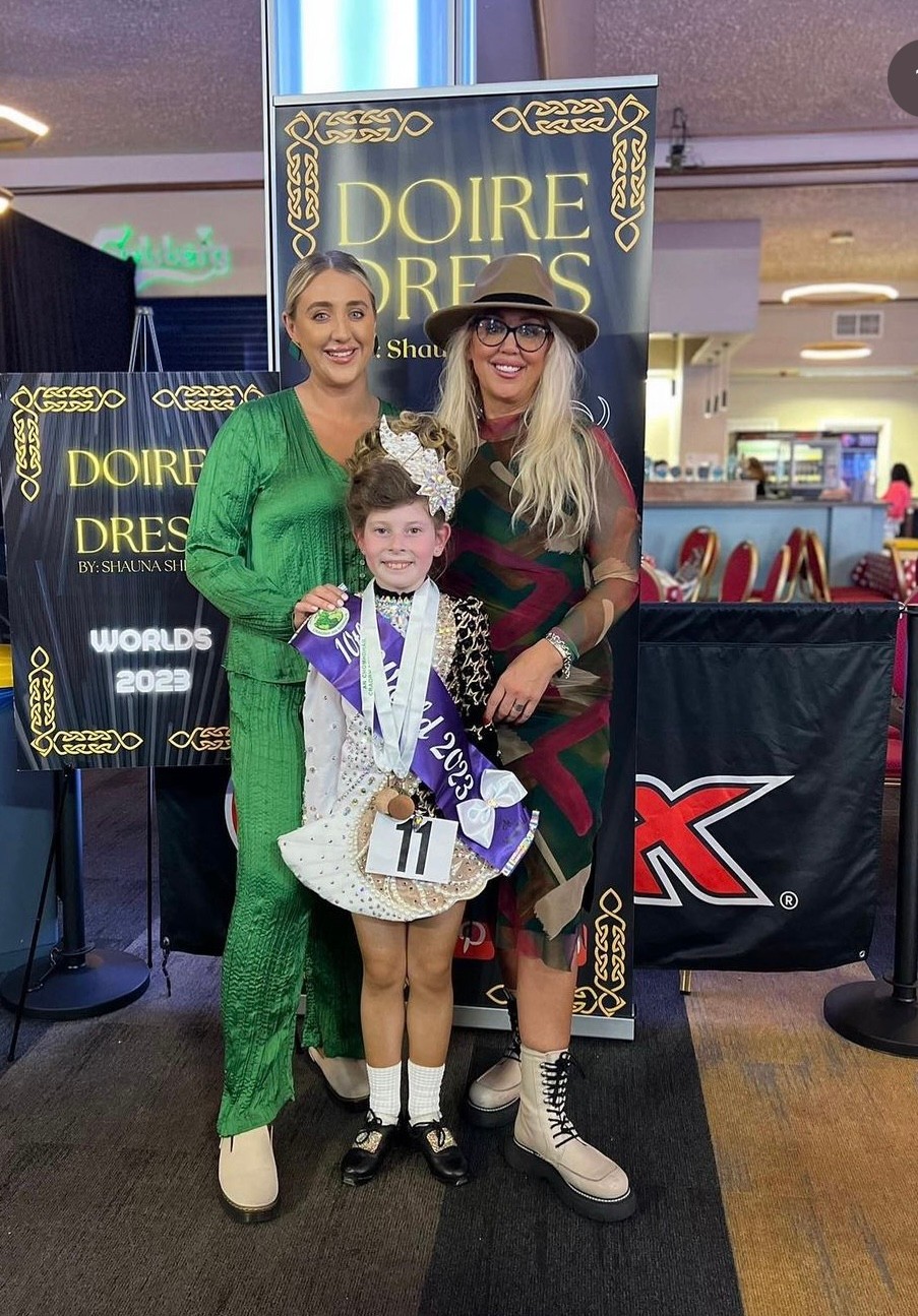 Doire Dress- Irish Dance Dresses by Shauna Shiels