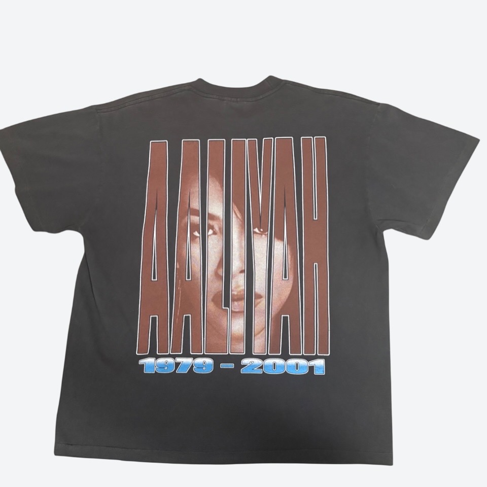 Black T-shirt with a face and large text reading 'HAYAH' and years 1978-2001.