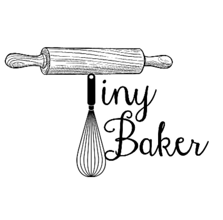 A rolling pin, whisk, and the words 