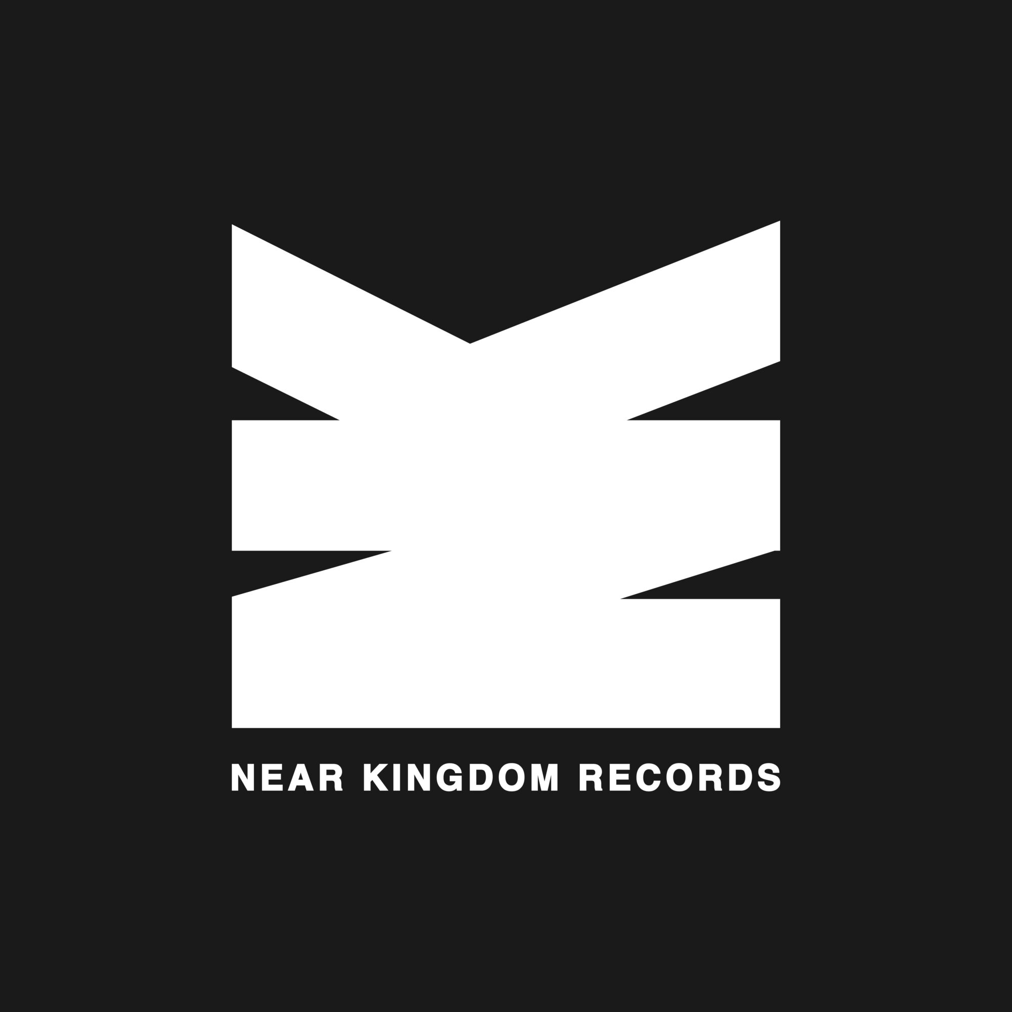 Black background with a white geometric logo and text reading 'NEAR KINGDOM RECORDS'.